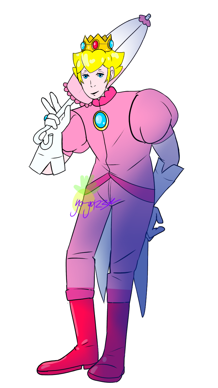 720x1280 Male Version Of Princess Peach I Made It For Fun Lol My