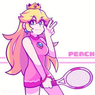 320x322 Princess Peach Full Color Drawing As Patreon Reward! Grab The Hi