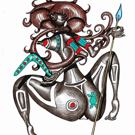 270x270 Chinese Princess Pencil Drawing