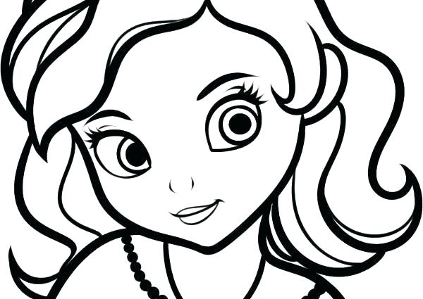 600x425 Sofia The First Clover Coloring