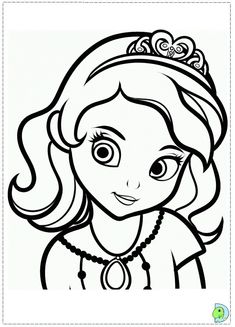 235x327 Not Colored Pictures That Are Princess