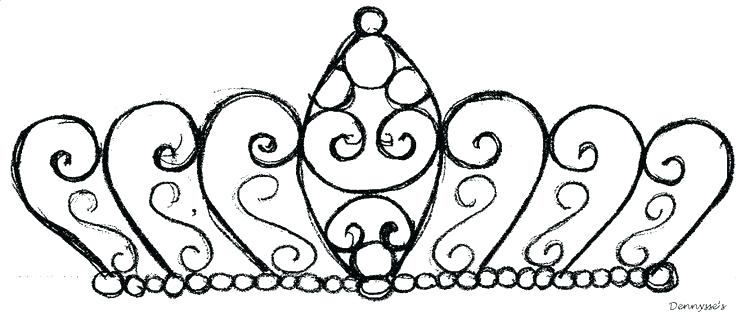 736x320 Charming Princess Crown Template Pattern Images Homemade Simple