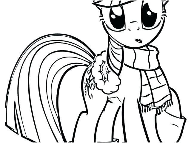 640x480 Twilight Sparkle Coloring