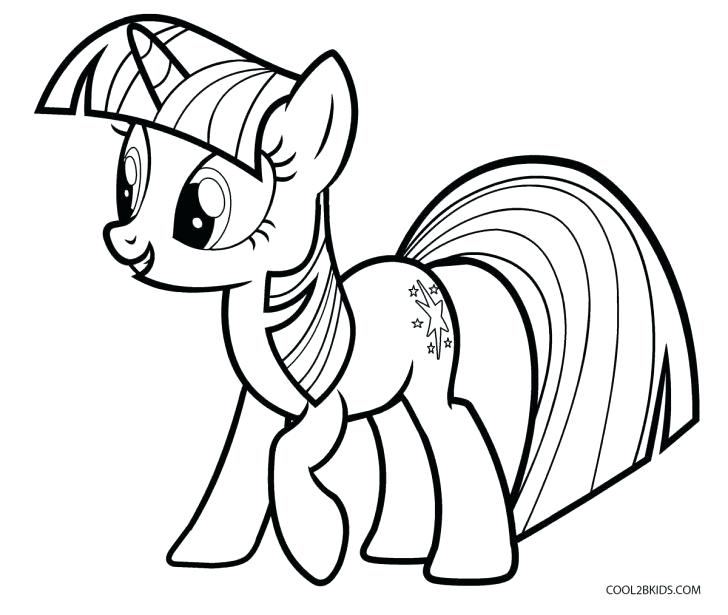 728x615 Twilight Sparkle Free Coloring Pages