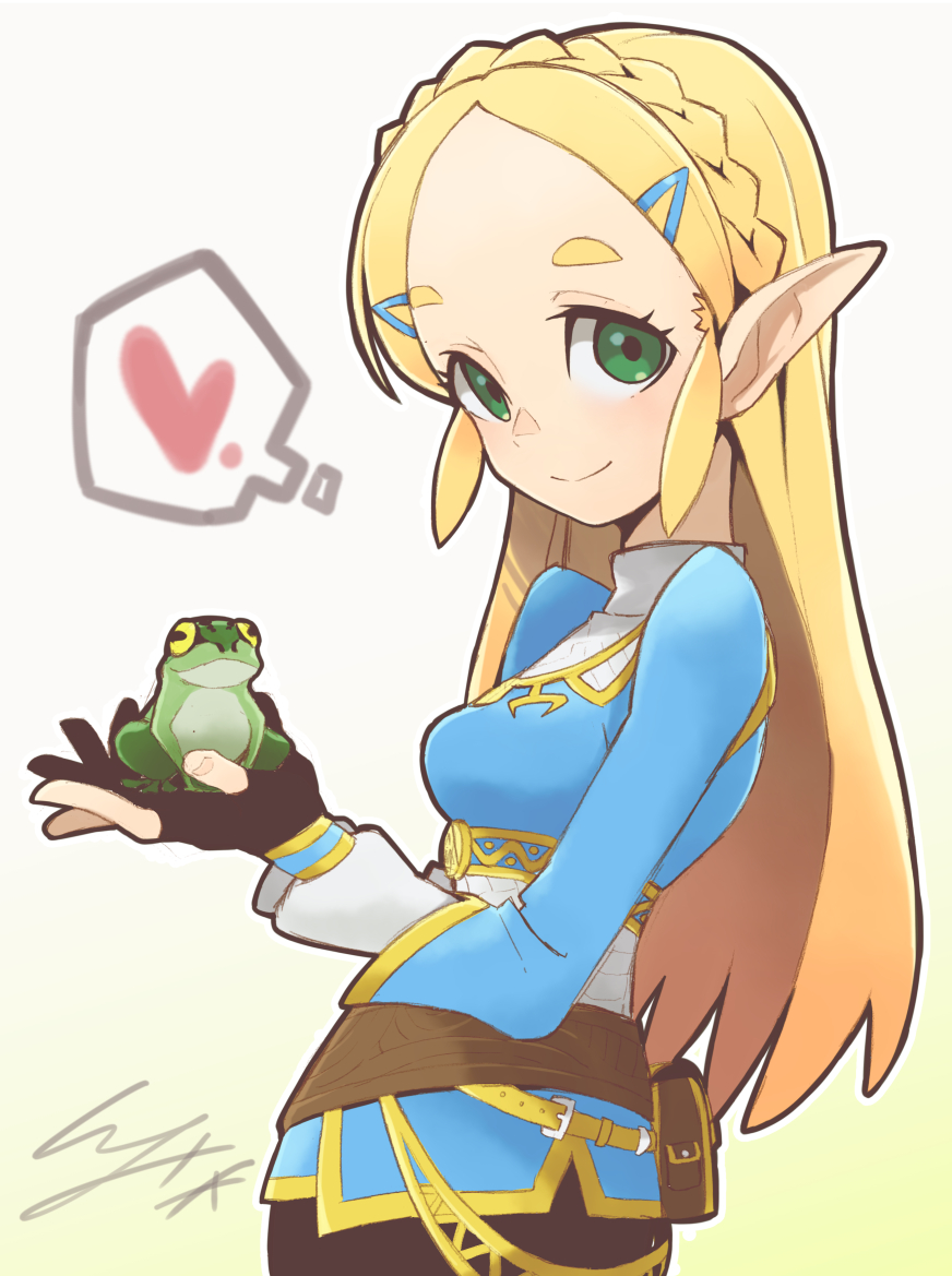 872x1169 Princess Zelda, Fanart