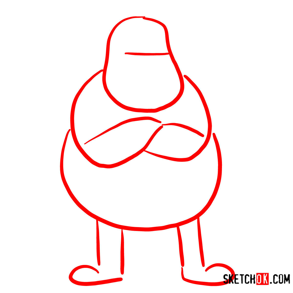 1200x1200 how to draw principal wartz hey arnold!