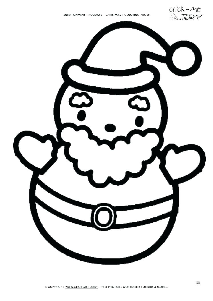 745x1053 Santa Coloring Pages Free Color Coloring Sheets Printable Pages
