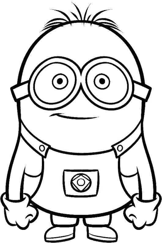 530x795 Despicable Me Minions Printable Coloring Pages Cute Sheets