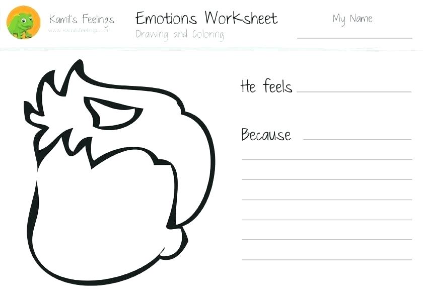 842x595 My Emotions Wheel Worksheets Kindergarten Printable Different