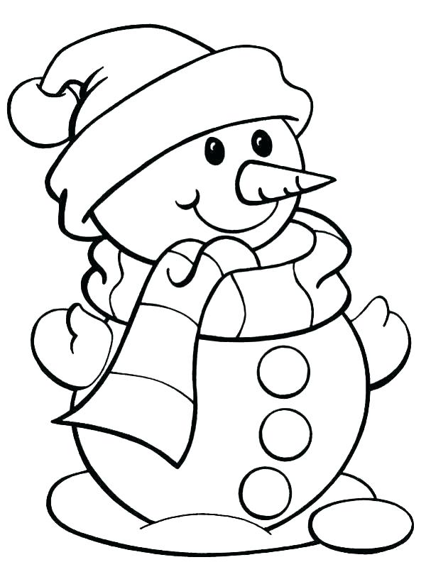 600x799 Simple Coloring Pages Simple Coloring Pages For Preschoolers