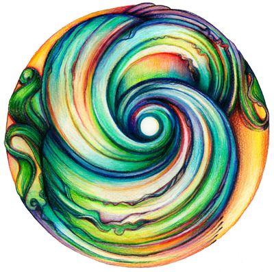 400x397 A Drawing I Created, Meditation Dreams Amazing