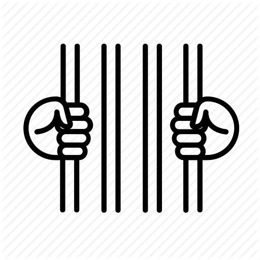 512x512 Cage, Cell, Grid, Jail, Jailbird, Prison, Prisoner Icon