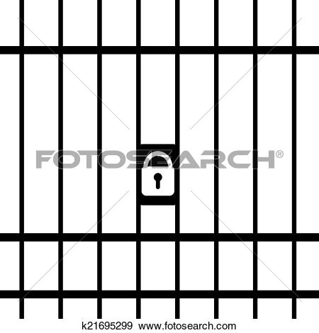 450x470 Clipart Of Jail