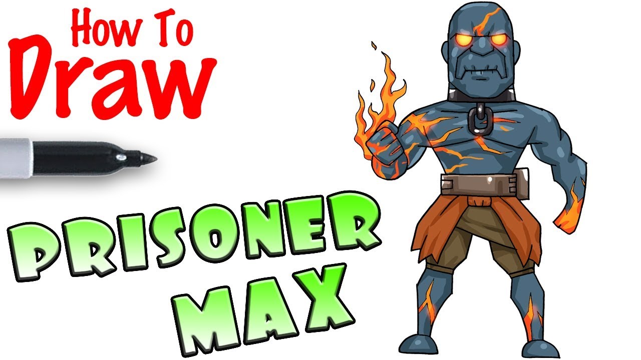 1280x720 How To Draw Max Prisoner Fortnite
