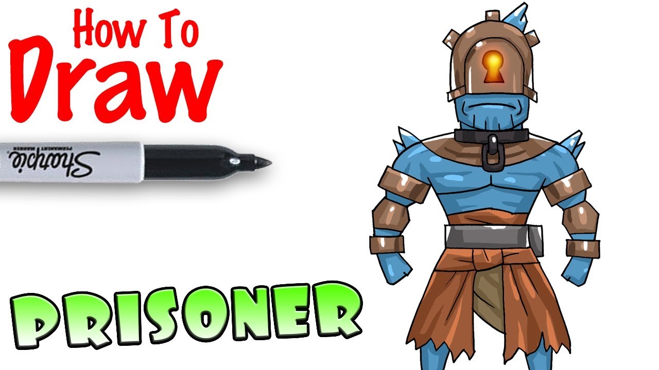 1280x720 How To Draw The Prisoner Fortnite