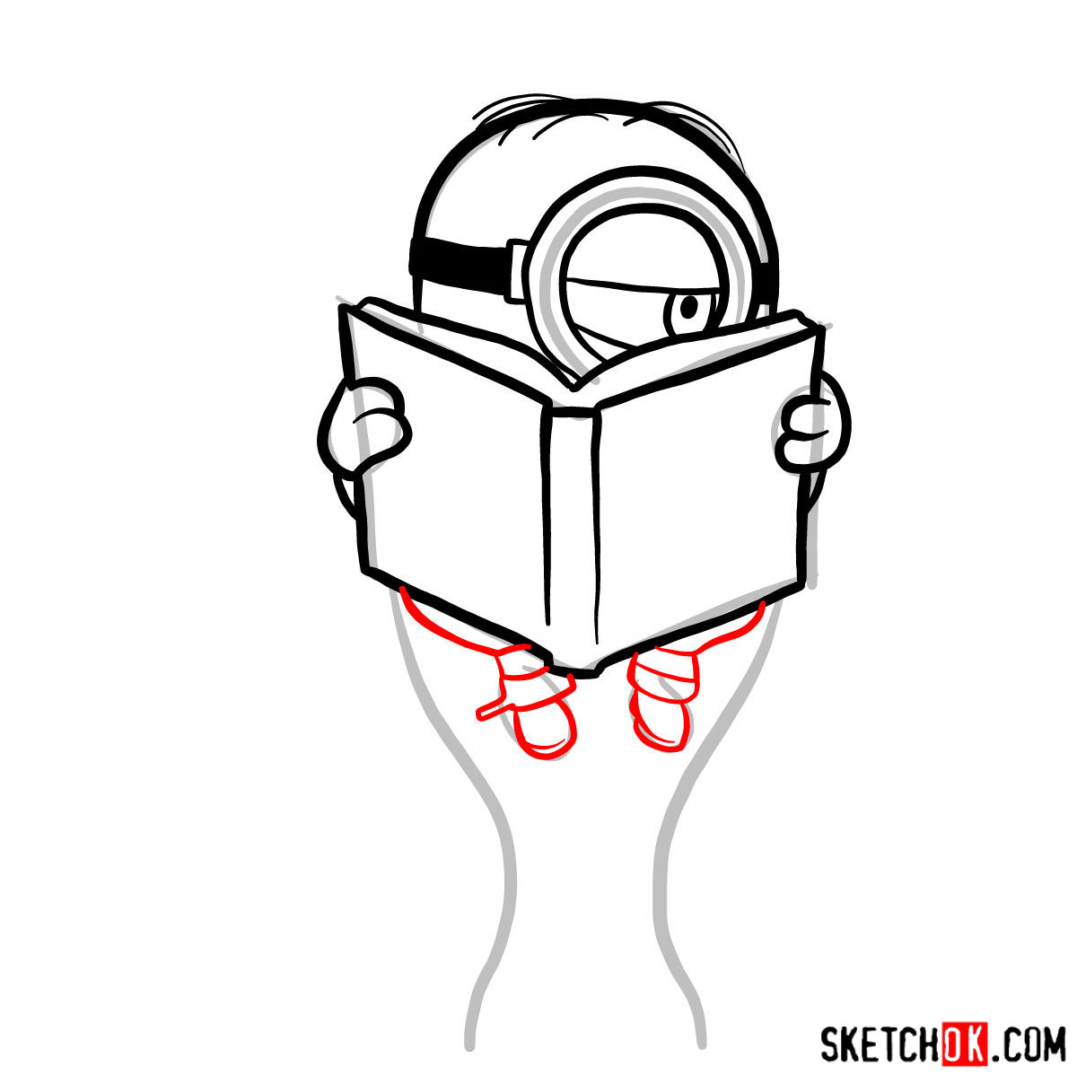 1200x1200 How To Draw Minion Trying To Escape The Prison