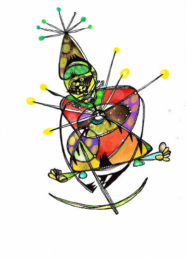 375x521 Burst Drawings For Sale Saatchi Art