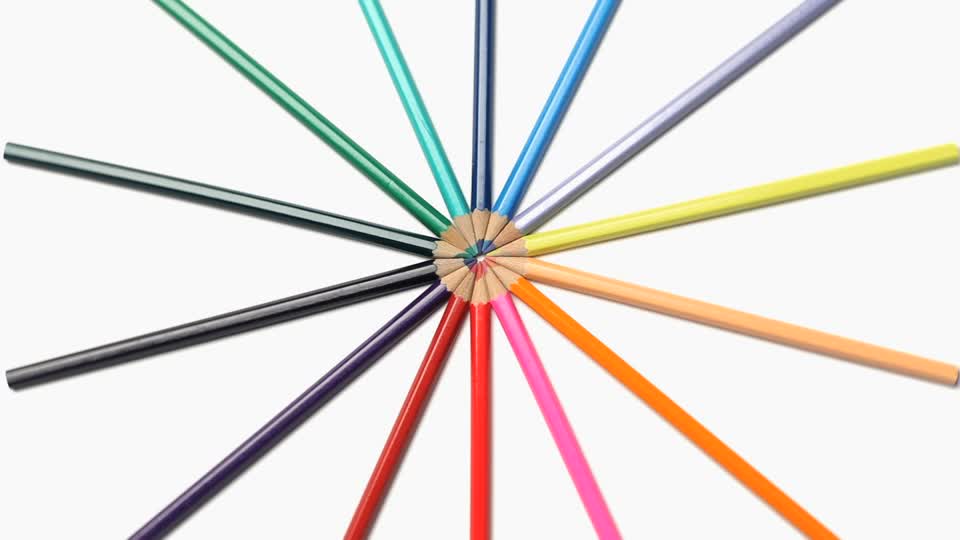 960x540 Child Painter Creativity Hd Stock Video