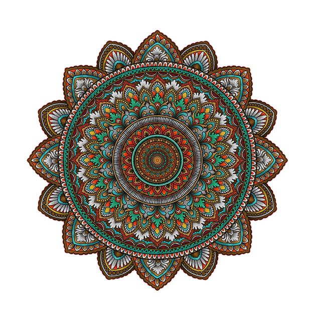 640x634 Symmetry Shape Drawing With Procreate Create Mandalas, Mirrored