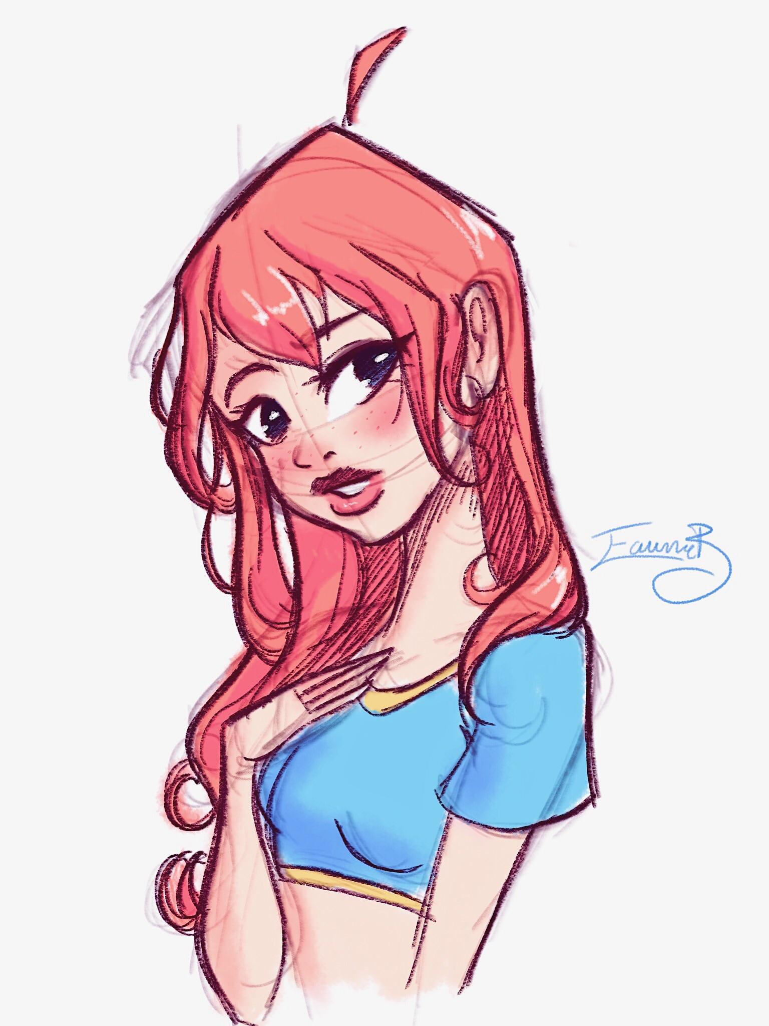 1536x2048 Doodle On Procreate Drawing