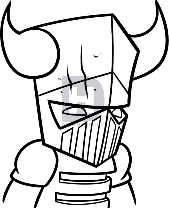 584x720 How To Draw Necromancer, Step