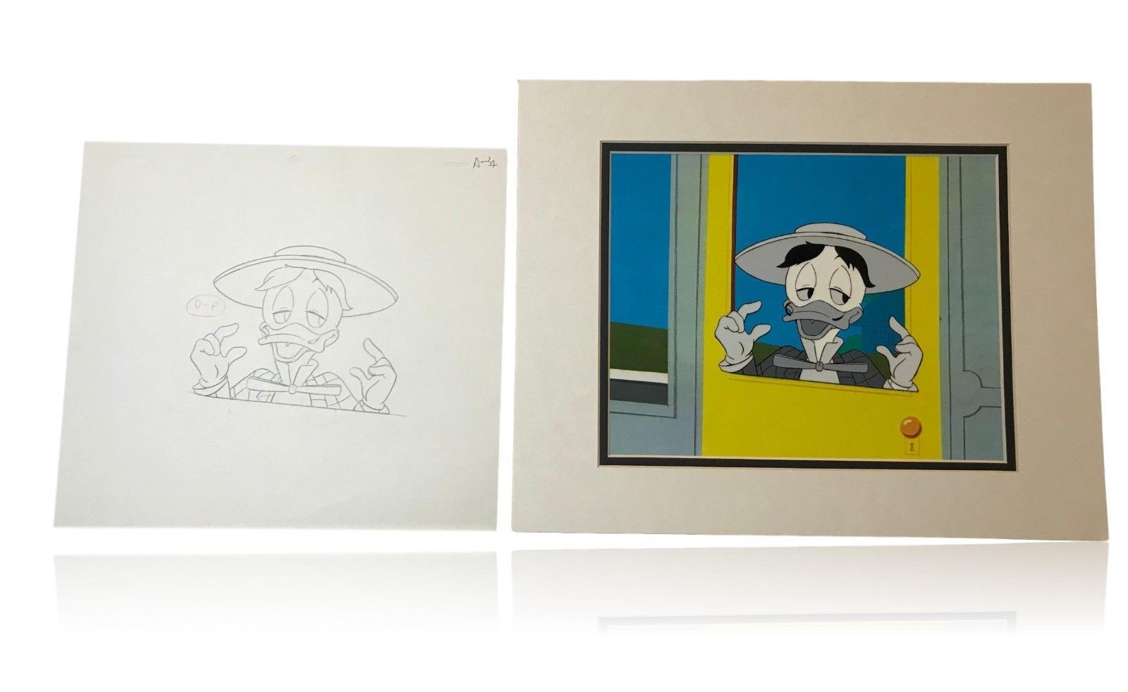 1600x982 ducktales original production sketch drawing and similar items