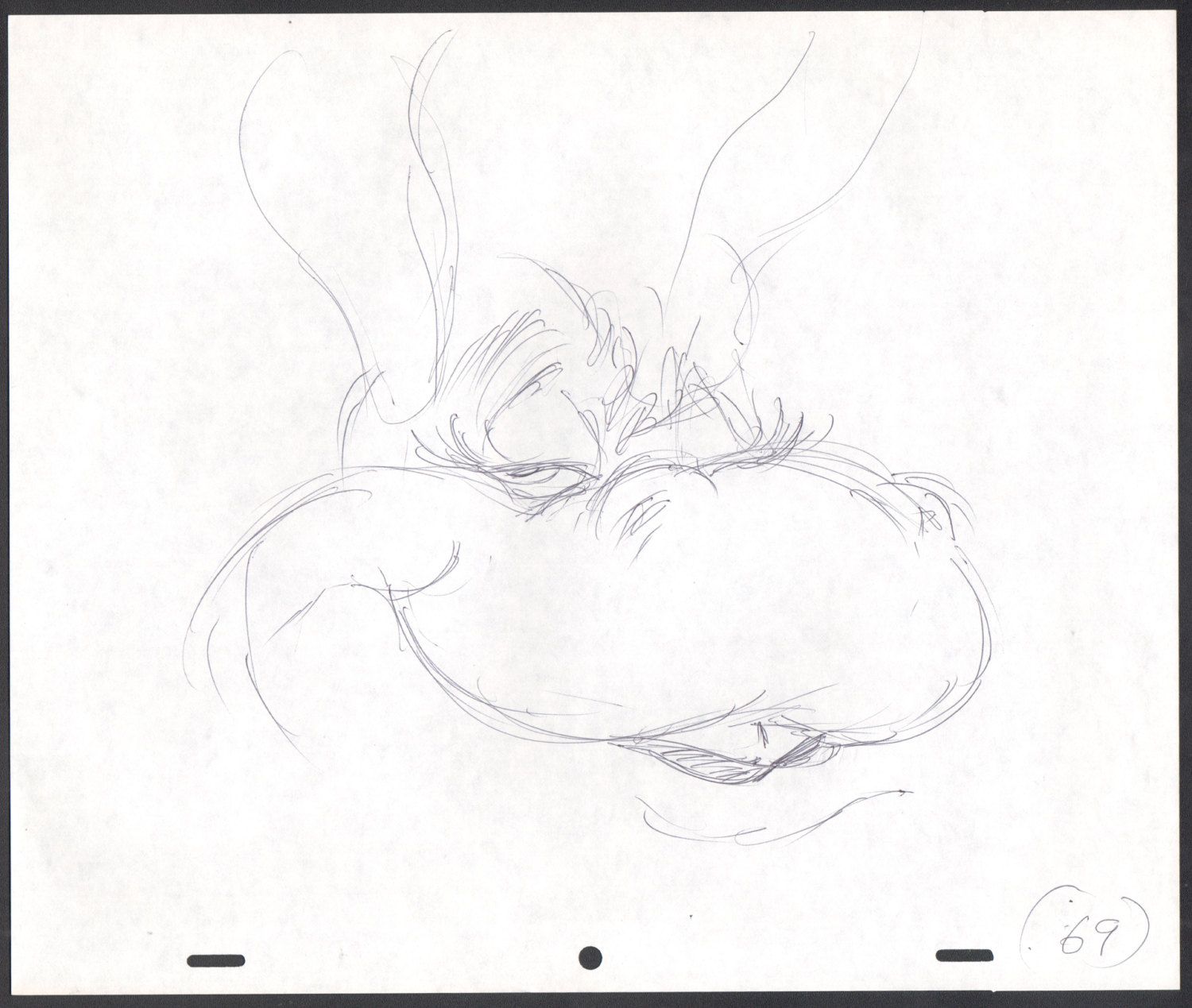 1500x1269 Hoppo From Disney Wuzzles Commercial Original Production Drawing