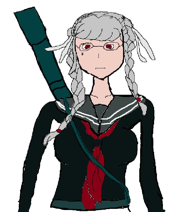 639x745 Professional Drawing Part Peko Pekoyama Danganronpa