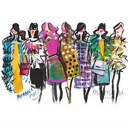 250x250 Exciting Fashion Illustrations