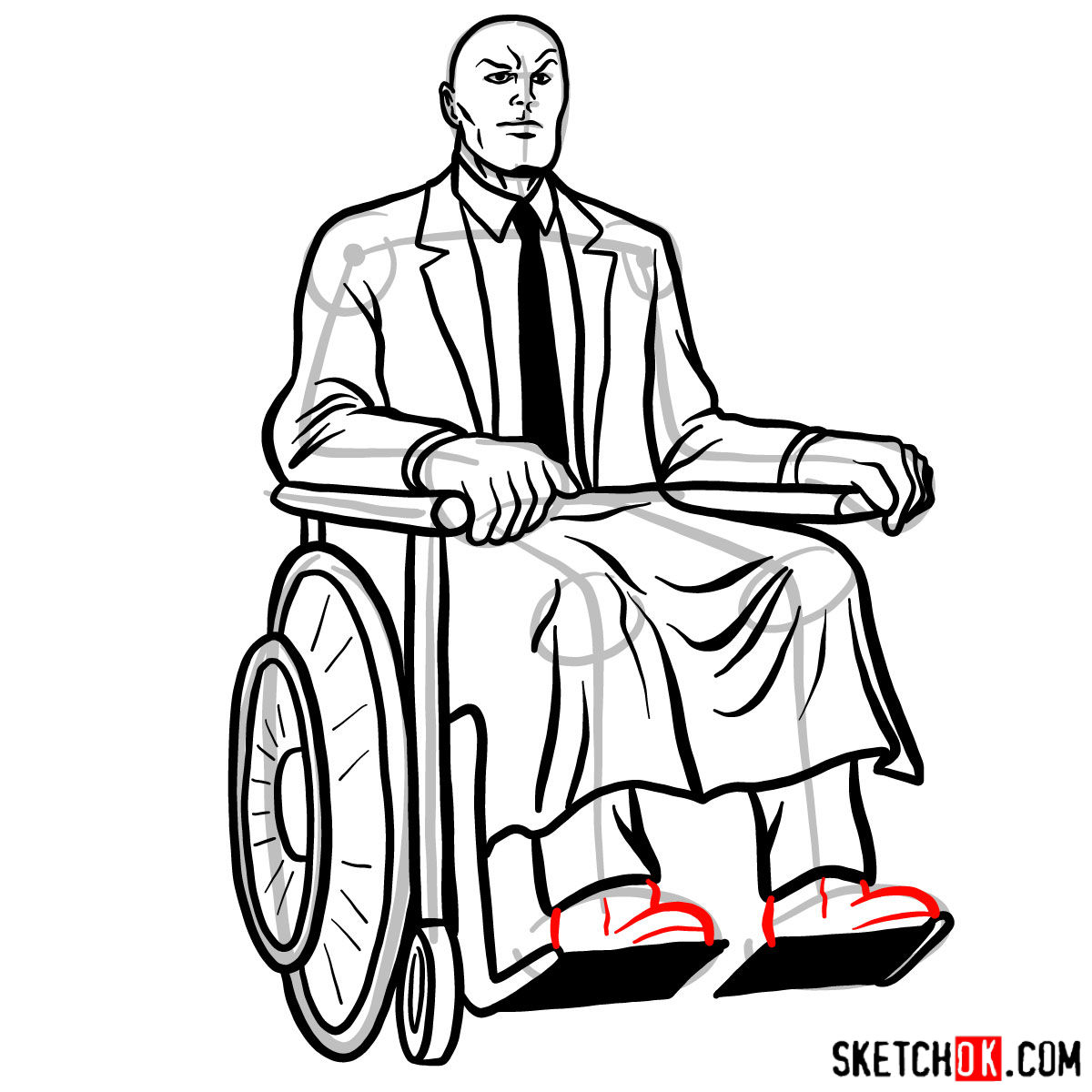 1200x1200 How To Draw Professor X