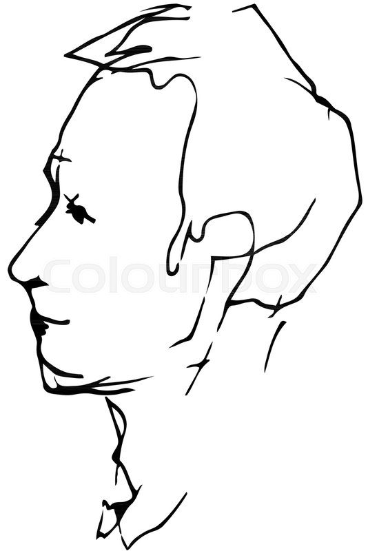 534x800 Black And White Vector Sketch For A Stock Vector Colourbox