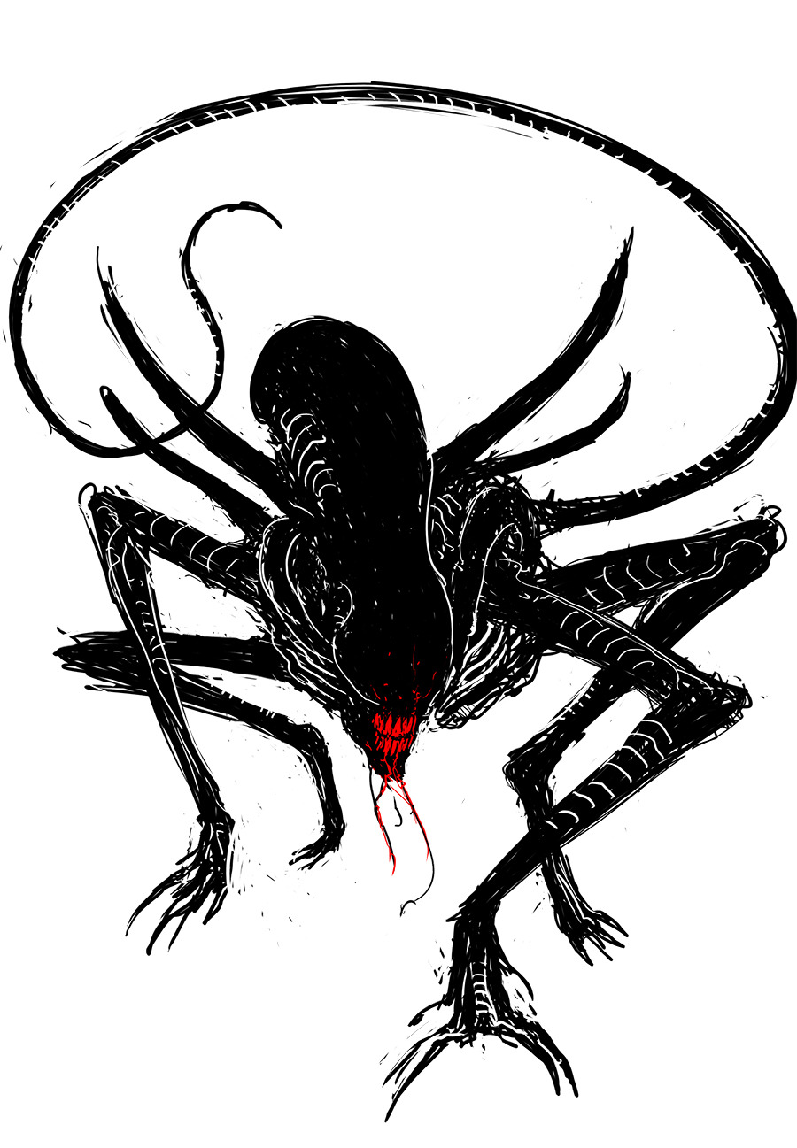 900x1297 Xenomorph, Engineer, Alien Queen