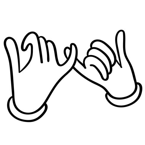 490x490 Pinky Promise Vector