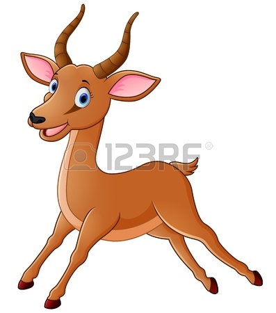 397x450 Pronghorn Antelope Clipart Cute