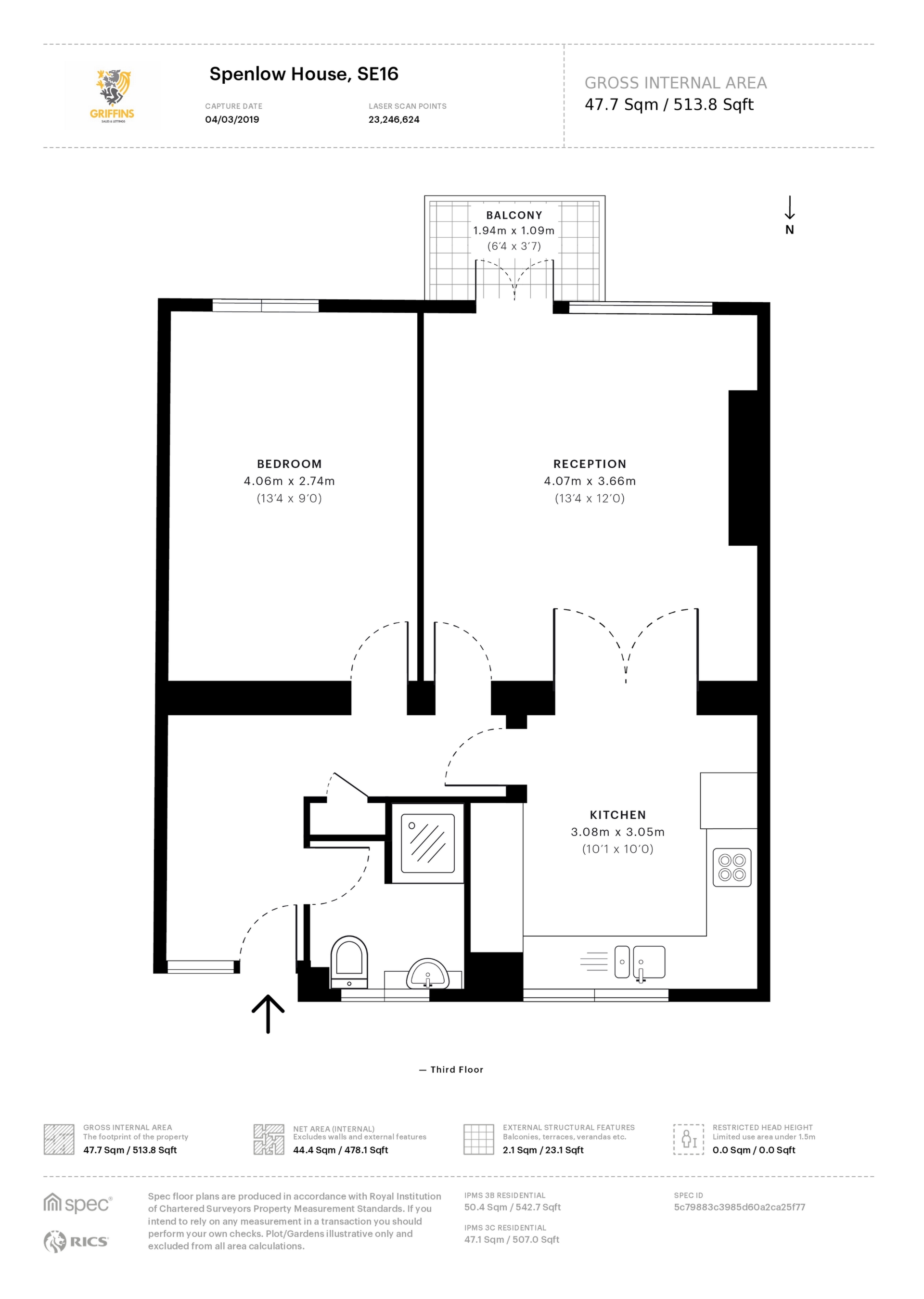 1920x2699 Property To Rent Jamaica Road, London, Bedroom Flat
