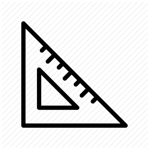 512x512 Design, Drawing, Geometry, Protractor, Tools Icon