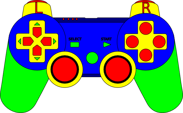 600x372 Collection Of Free Gaming Clipart Controller Amusement