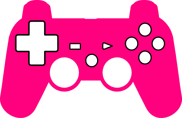 600x391 Collection Of Free Controller Drawing Pink Download On Ui Ex