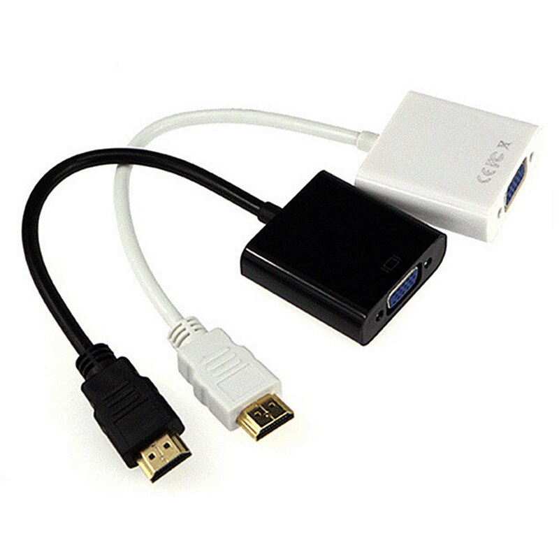 800x800 Hdmi To Vga Adapter Cable Hot Drawing Support Video Audio