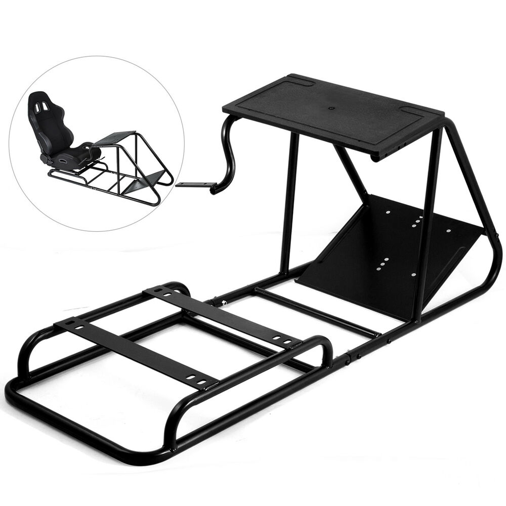 1000x1000 racing gaming seat simulator cockpit steering wheel stand