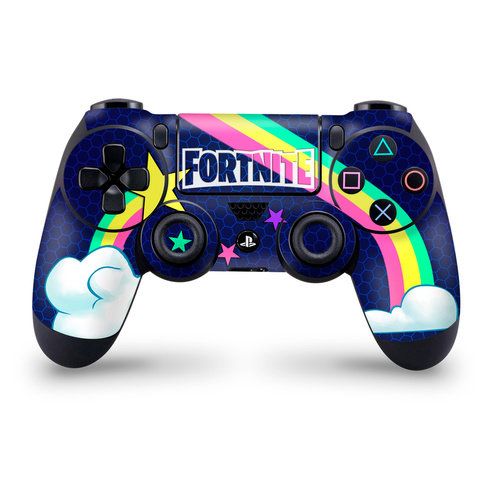 500x500 Rainbow Rider Playstation Controller Skin Fortnite Fan Art