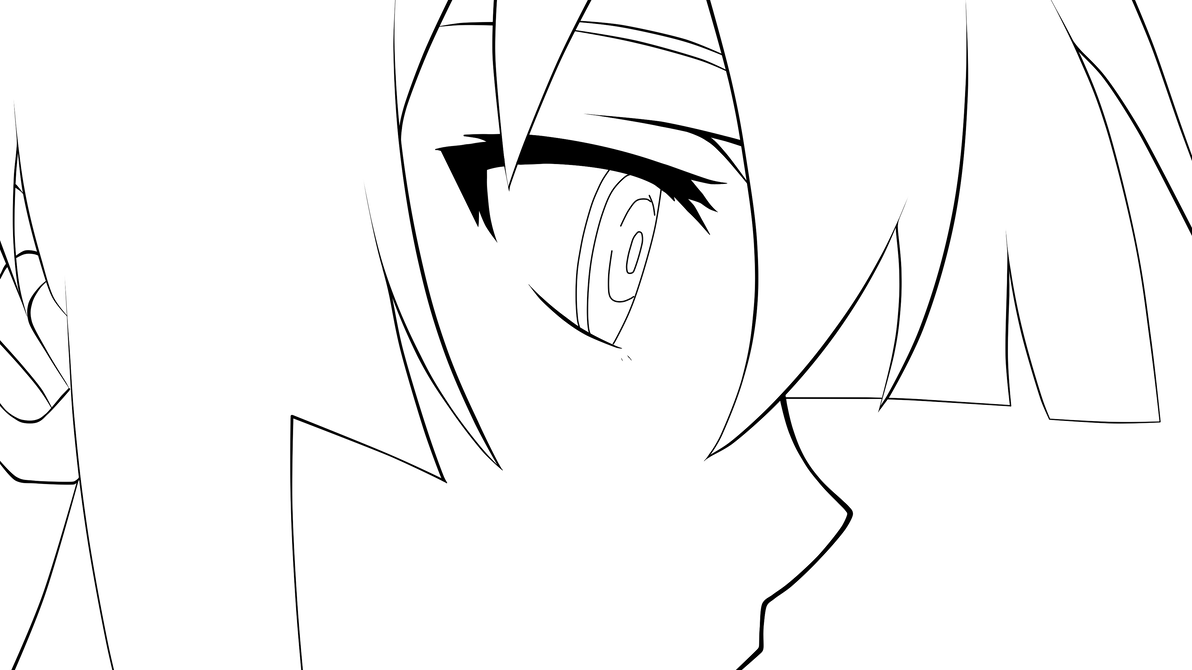 1192x670 Akame Ga Kill Akame Lineart