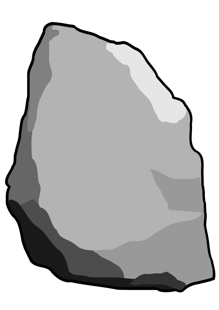 700x990 Rock Drawing Png Vector, Clipart