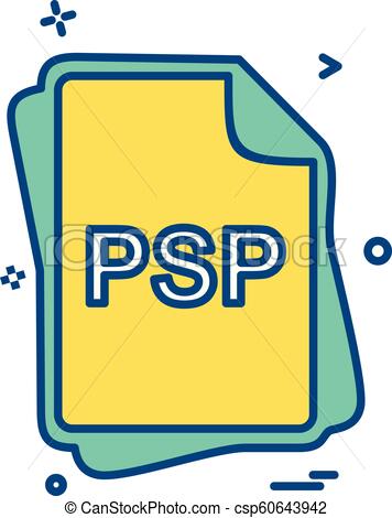 356x470 Psp Type Icon Design Vector