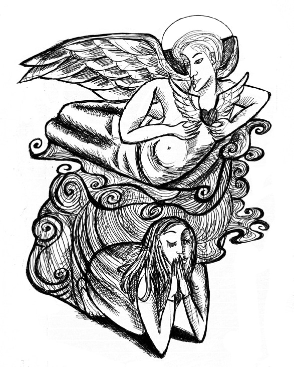 587x732 psychic drawings with readings