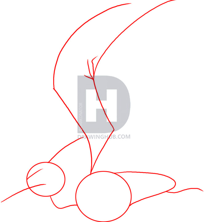 686x720 How To Draw A Pterodactyl, Step