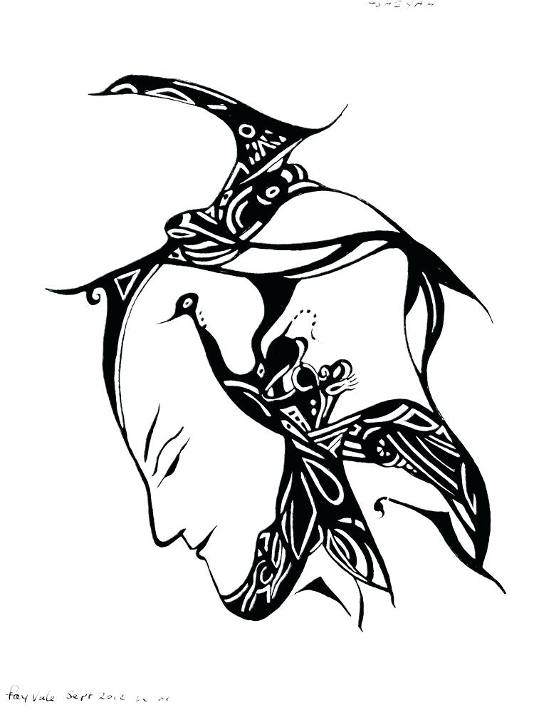 750x996 Pterodactyl Coloring