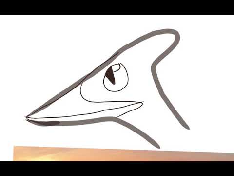 480x360 Pterodactyl Drawing On Autodesk Sketchbook