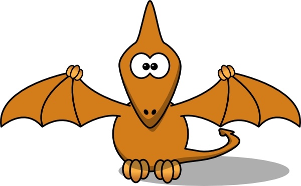600x372 Studiofibonacci Cartoon Pterodactyl Clip Art Free Vector In Open
