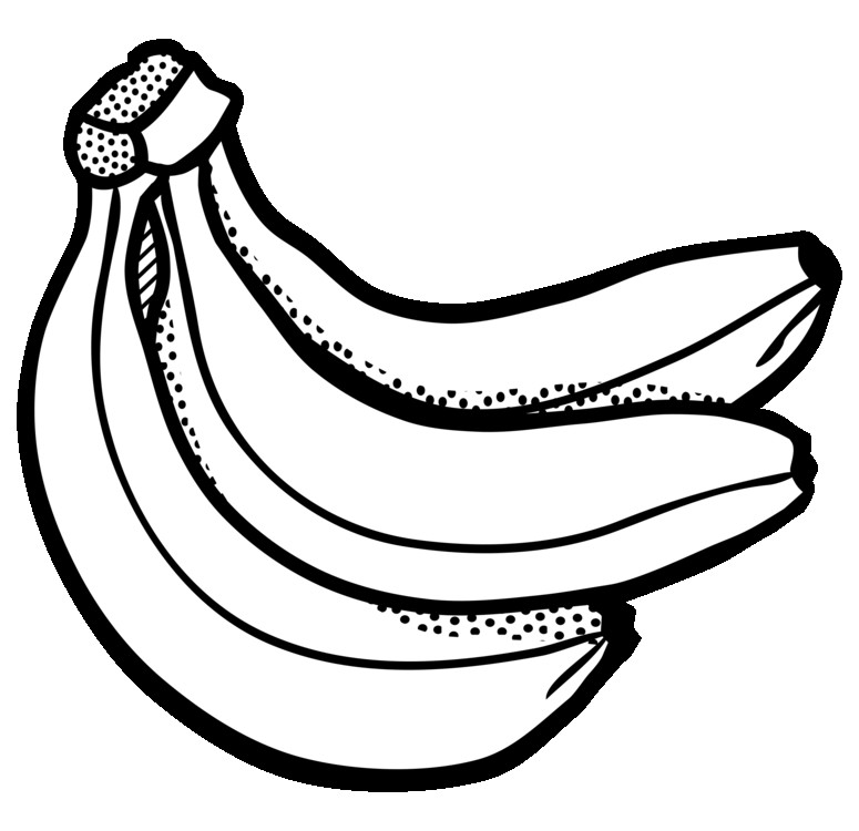 775x750 How To Draw Banana Pair Step Random Drawing